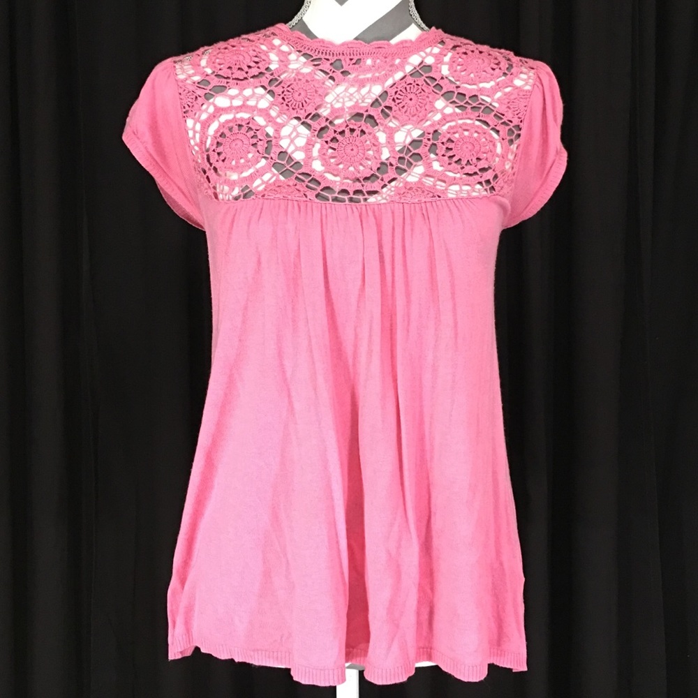 Milky if New York Blush pink knit top